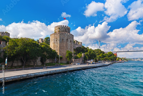 Rumeli Fortress at Istanbul Turkey photo