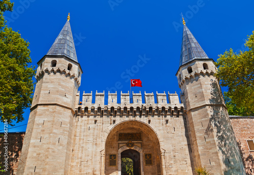 Photography Topkapi Palace at Istanbul Turkey