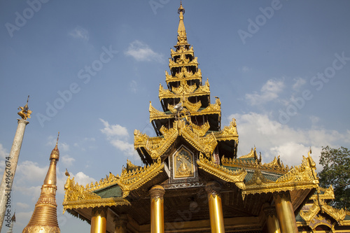 Myanmar  Temple of Golden Buddha