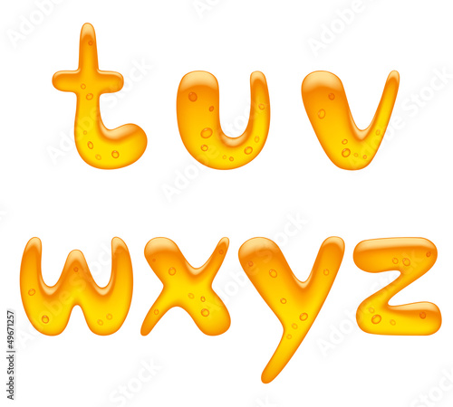 Alphabet letters