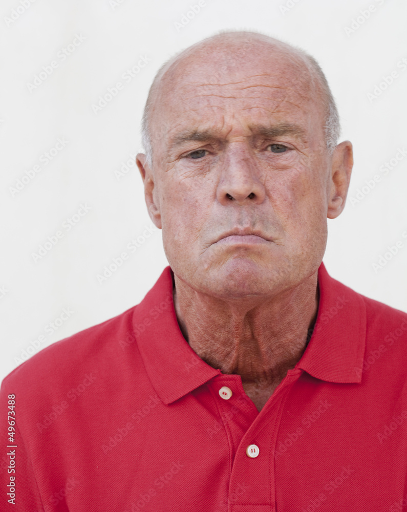 annoyed senior man aging with bitterness annoyed senior man aging with bitterness