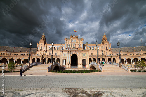 Fotografie Plaza de Espana in Seville