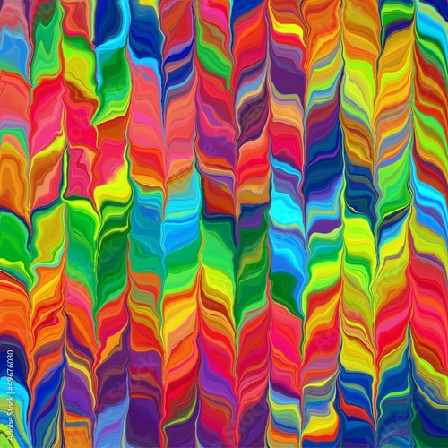 Abstract rainbow colorful pattern background illustration 3