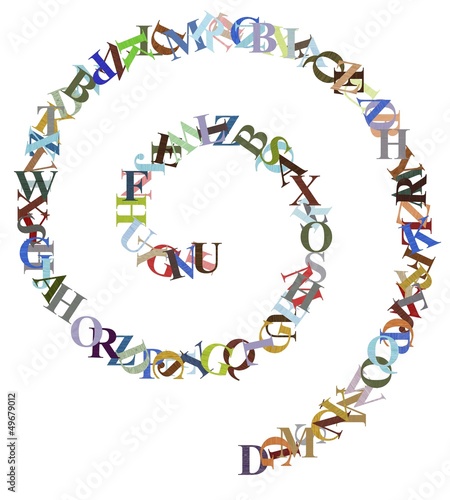Letter Spiral