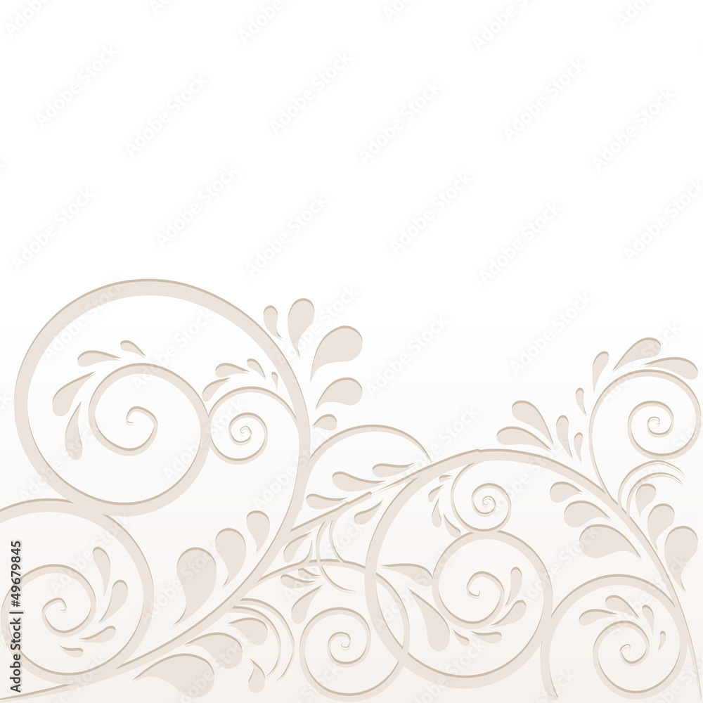 Hintergrund aus Ornamenten in beige Hintergrund aus Ornamenten in beige