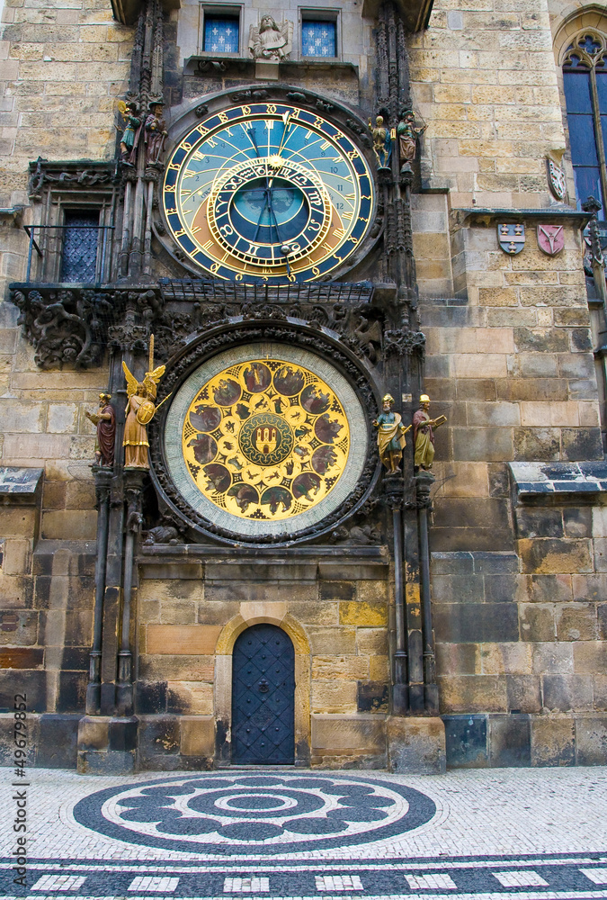 Fototapeta premium Torre Orologio, Praga