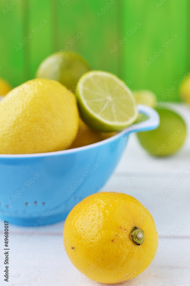 Limes and lemons