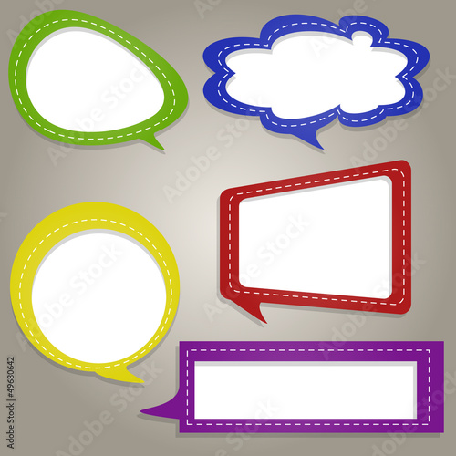 Funny labels - place your text, photo , image