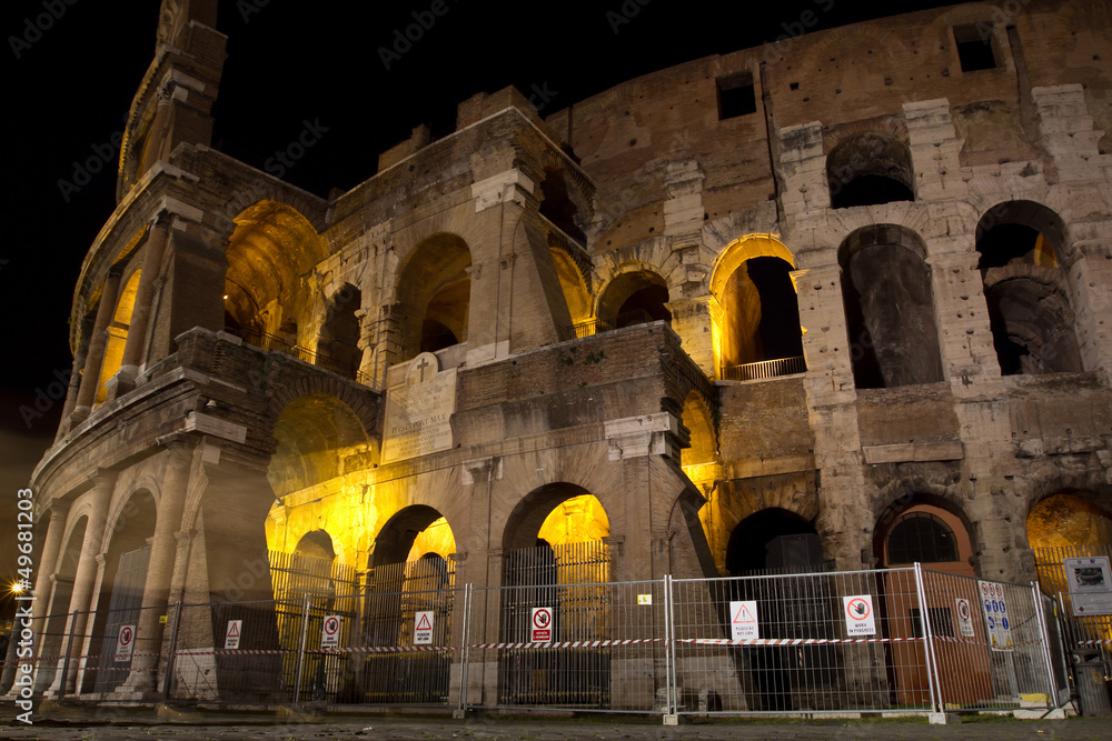 night in Rome