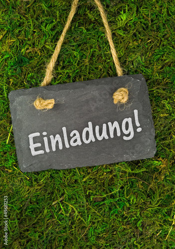 Einladung photo