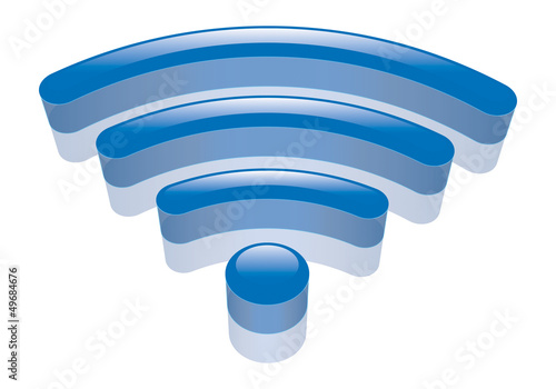 Wifi 3D vector