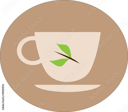 Green tea cup