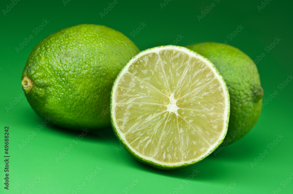 fresh limes fresh limes