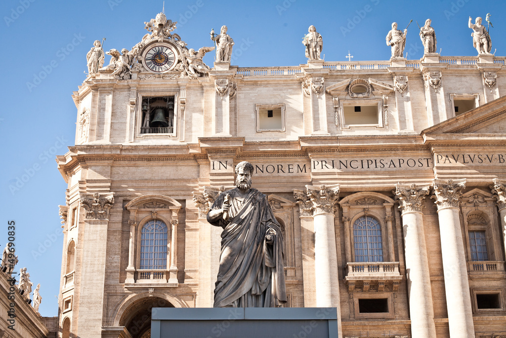 Basilica di San Pietro, Vatican City, Rome, Italy Basilica di San Pietro, Vatican City, Rome, Italy