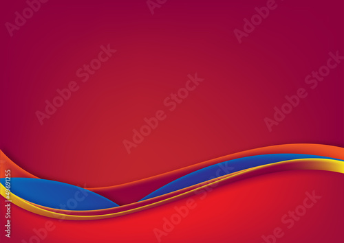 Abstract wave background
