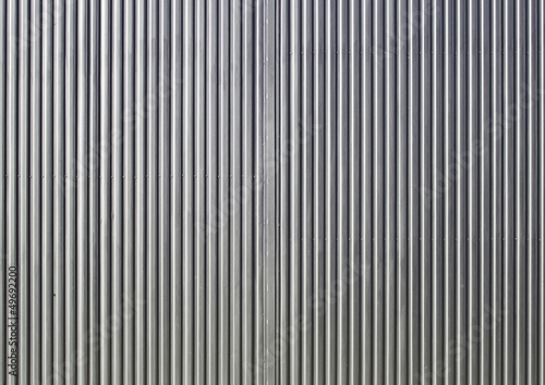 Metallic facade