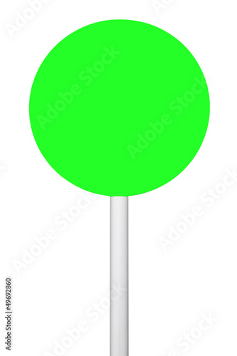 Green sign