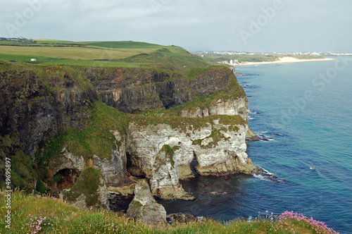 View on North Irish coast