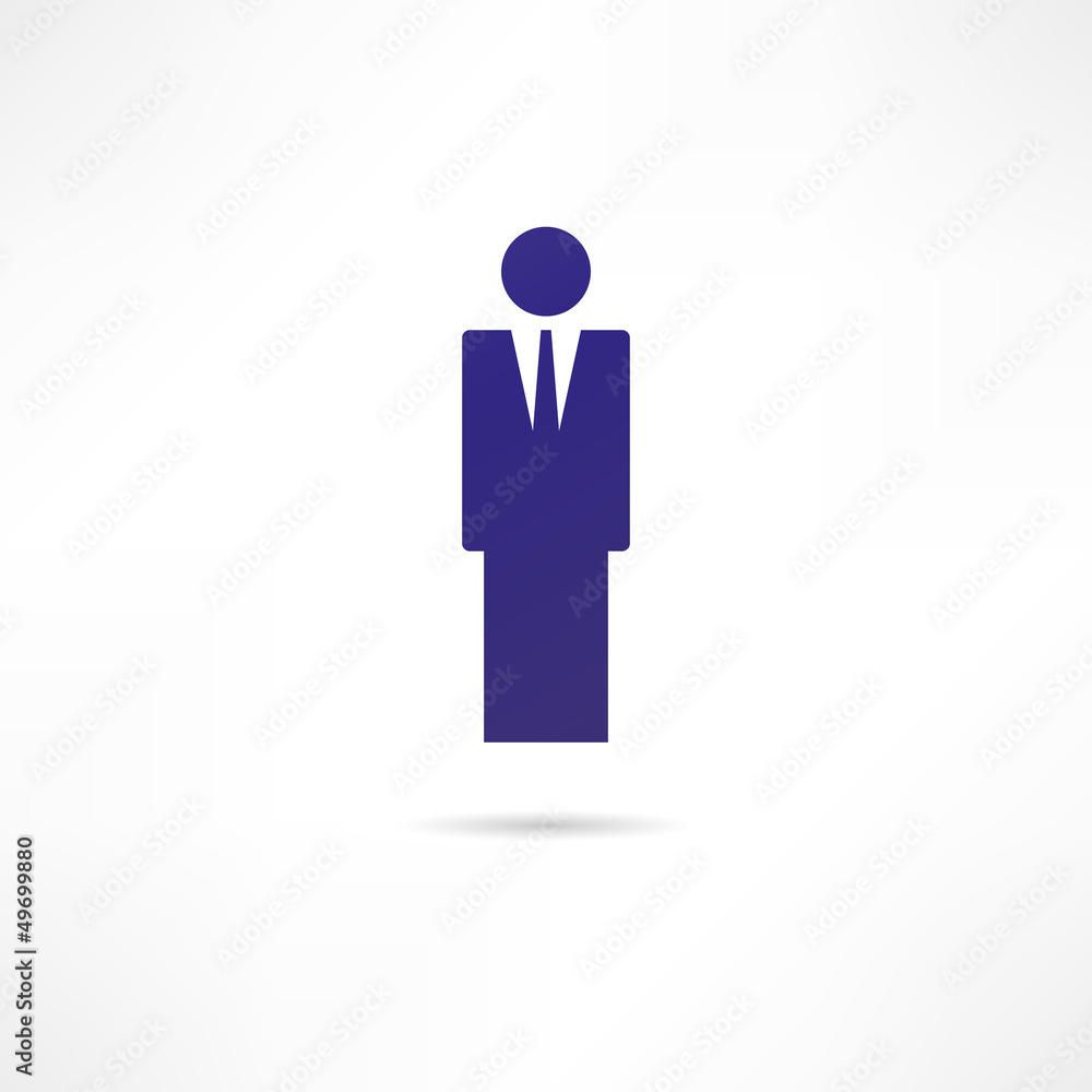 Man manager icon Man manager icon