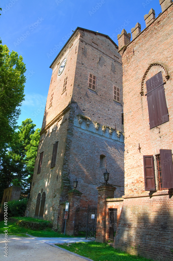 Castle of San Secondo Parmense. Emilia-Romagna. Italy. Castle of San Secondo Parmense. Emilia-Romagna. Italy.