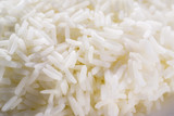 White long rice. food background