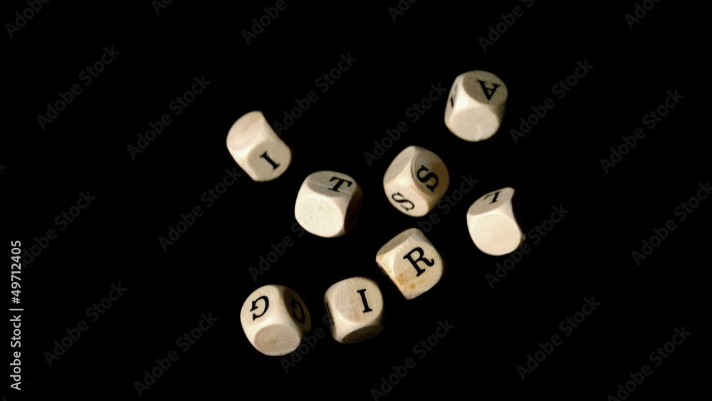 Its a girl dice coming together Its a girl dice coming together