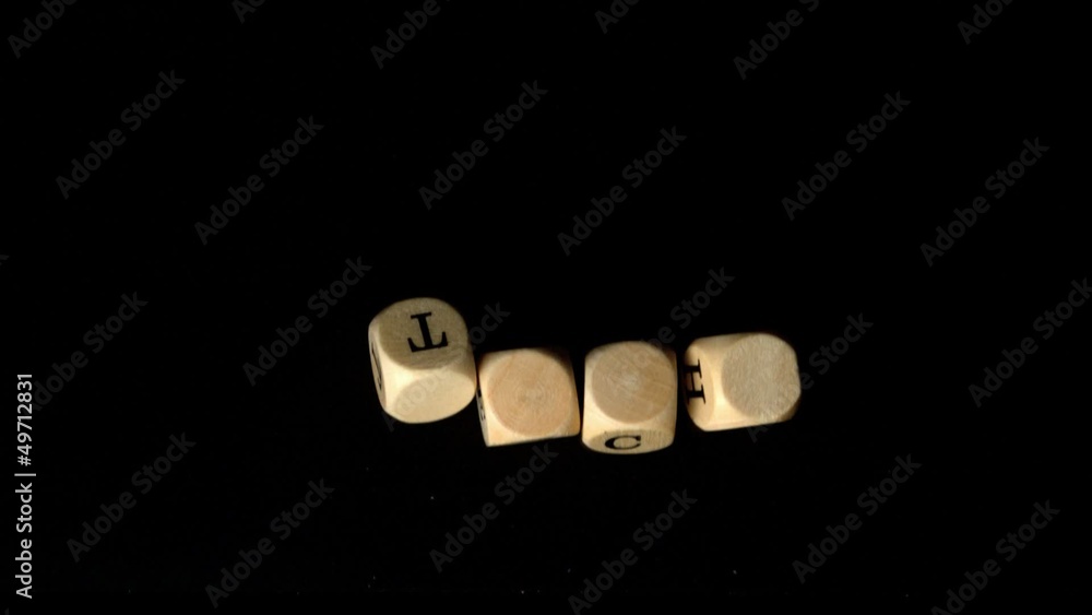 Tech dice falling together Tech dice falling together