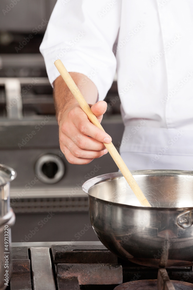 Male Chef preparing Food Male Chef preparing Food