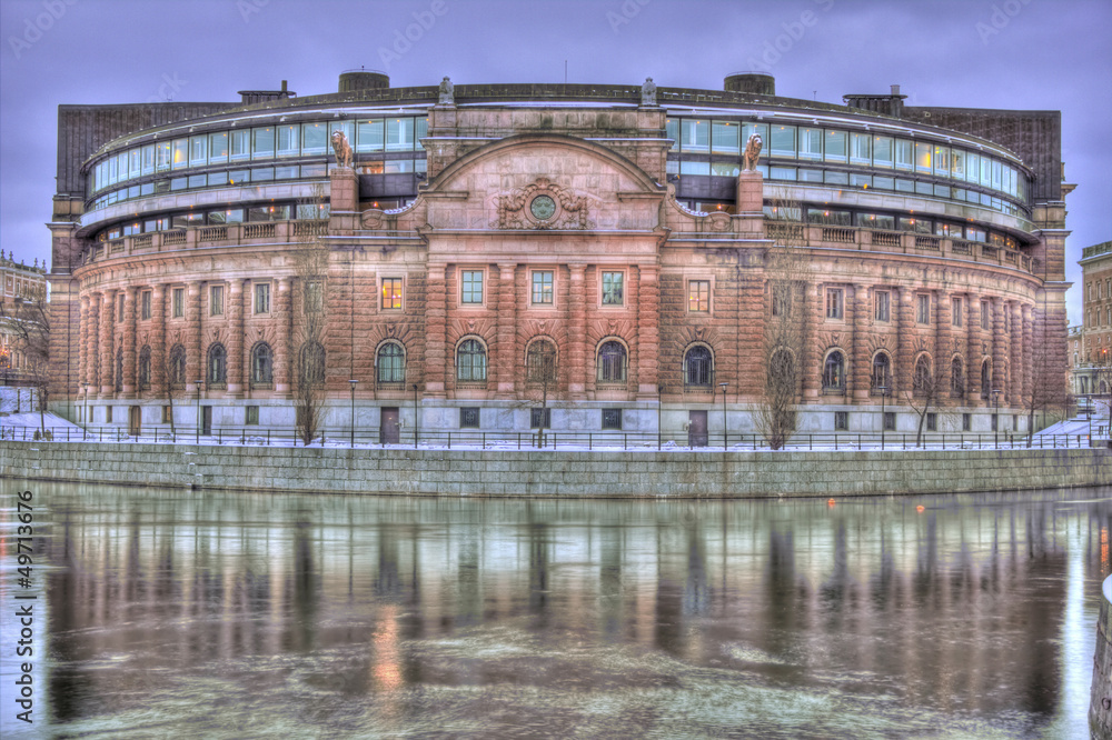 Swedish Parlamentet (Riksdag) HDR