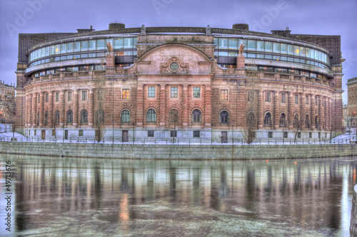 Swedish Parlamentet (Riksdag) HDR photo
