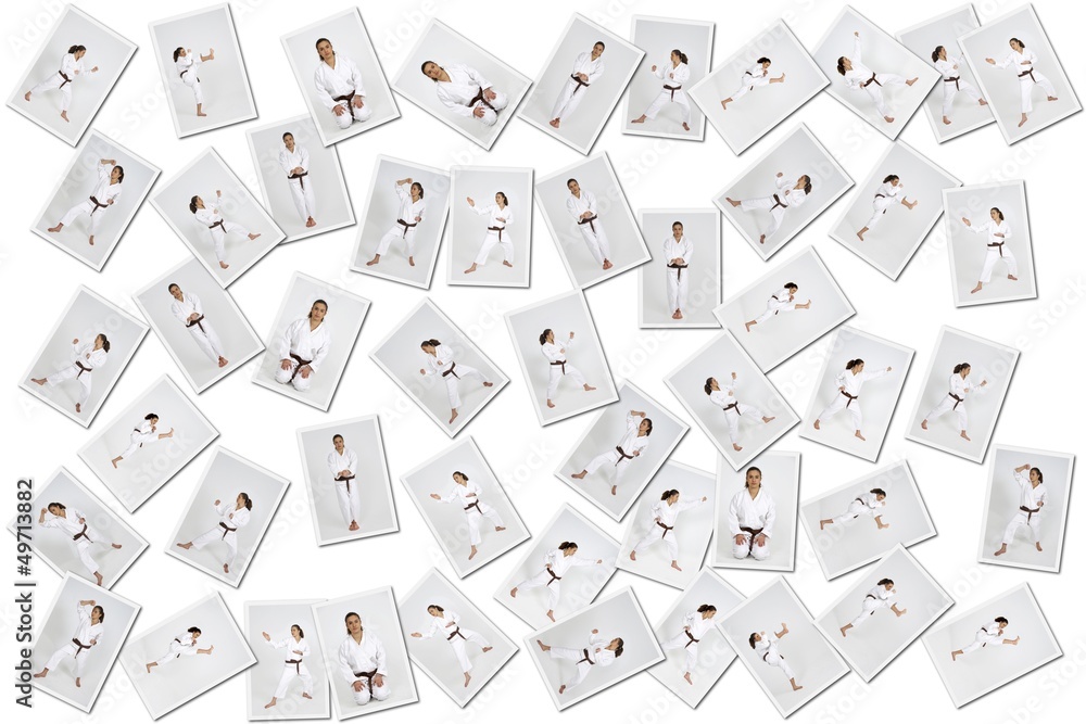 collage whit martial images collage whit martial images