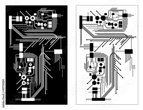 Elektronik - Platine - Layout - Mikrochip