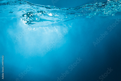 niebieska woda streszczenie tło