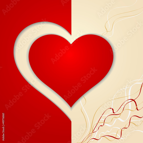 Heart Valentine day