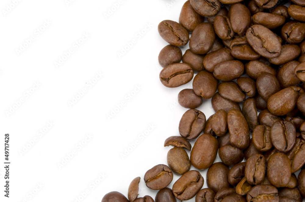 Naklejka premium Kaffeebohnen