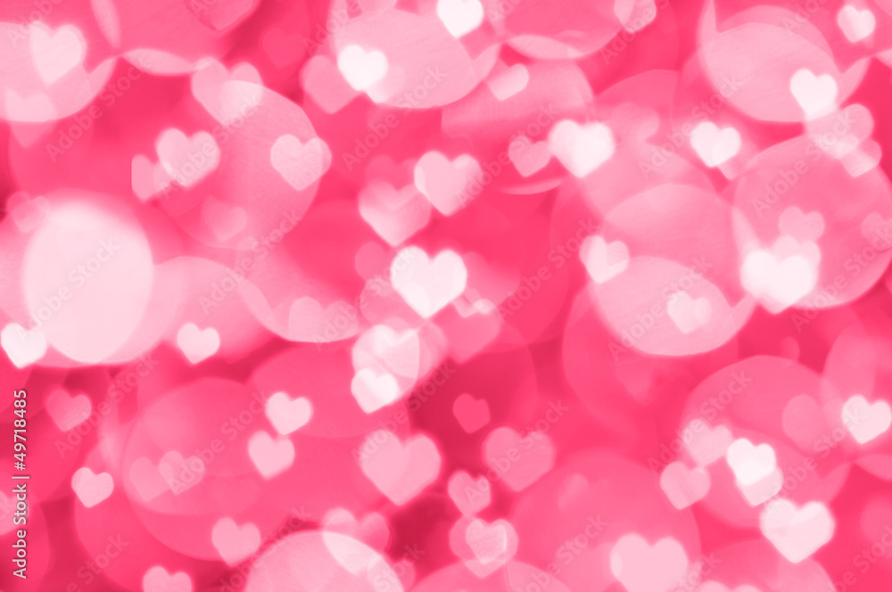 Valentine bokeh background Valentine bokeh background