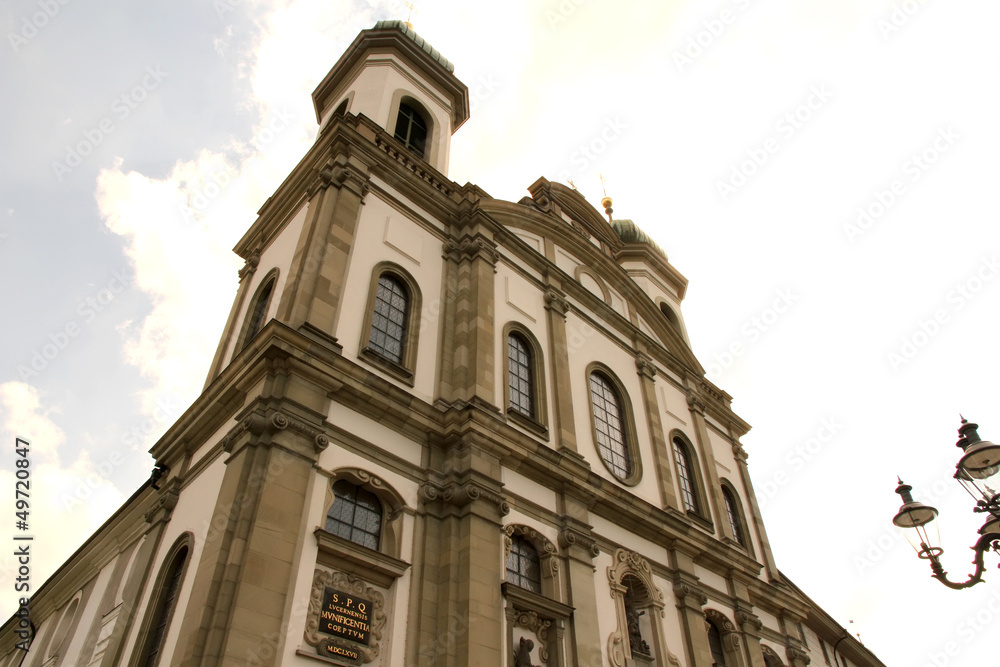 Jesuiten Kirche in Luzern