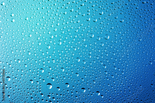 Abstract Water Drops Background