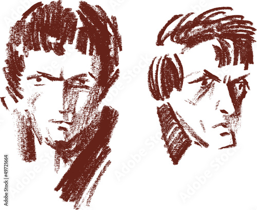face of a man