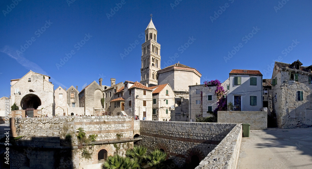 Fototapeta premium Split, Croatia - Diocletian's Palace, southeastern view