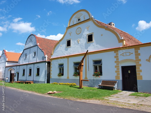 UNESCO village of Holasovice, Czech Republic photo