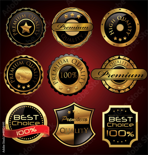 Premium quality label set