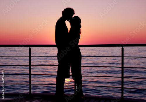 Sunset couple