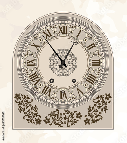 Antique clock