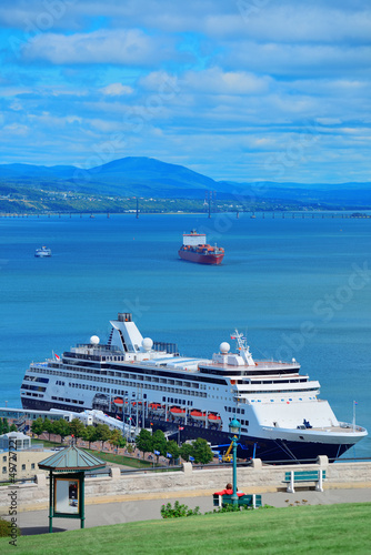 Cruise Ship in Quebec City