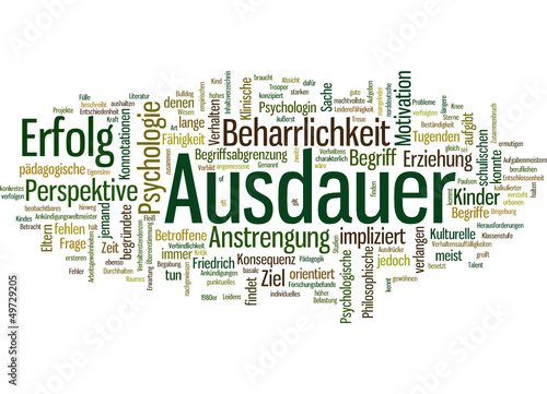 Ausdauer (Anstrengung, Überwindung, Motivation, Training)