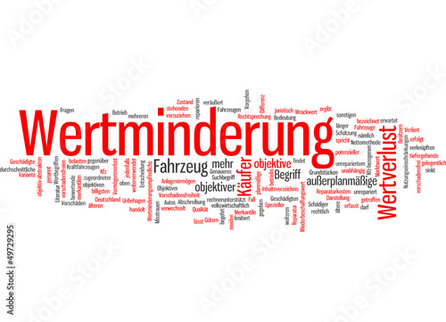 Wertminderung