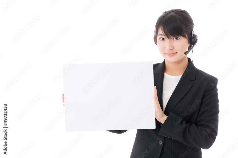 a young businesswoman with whiteboard a young businesswoman with whiteboard