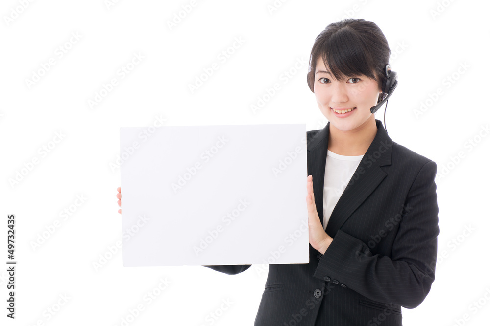 a young businesswoman with whiteboard a young businesswoman with whiteboard