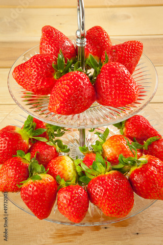 Red strawberries